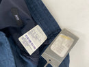 Pantalone Hugo Boss Cabana-N lino blu, cartellino originale
