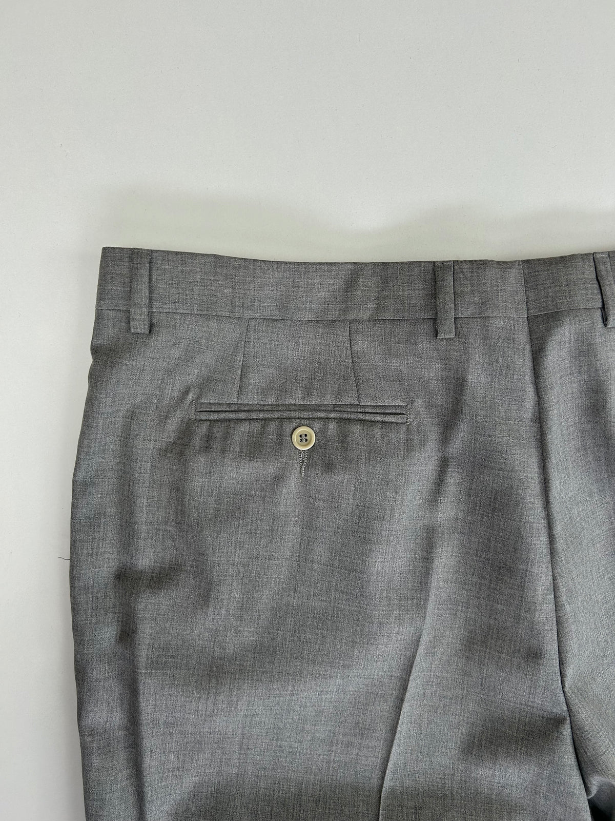 Deimos pantalone grigio chiaro — dettaglio tessuto — IlBotteghino