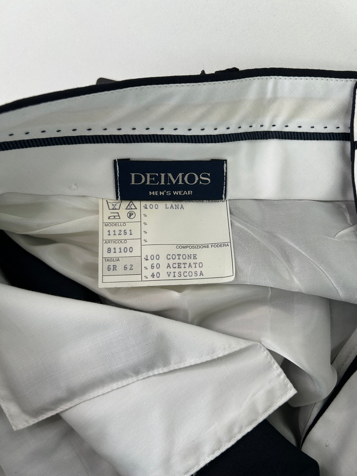 Deimos pantalone nero — dettaglio tasca — IlBotteghino