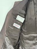 Versace Classic completo gessato in 80% seta e 20% mohair – IT 54 Drop 8