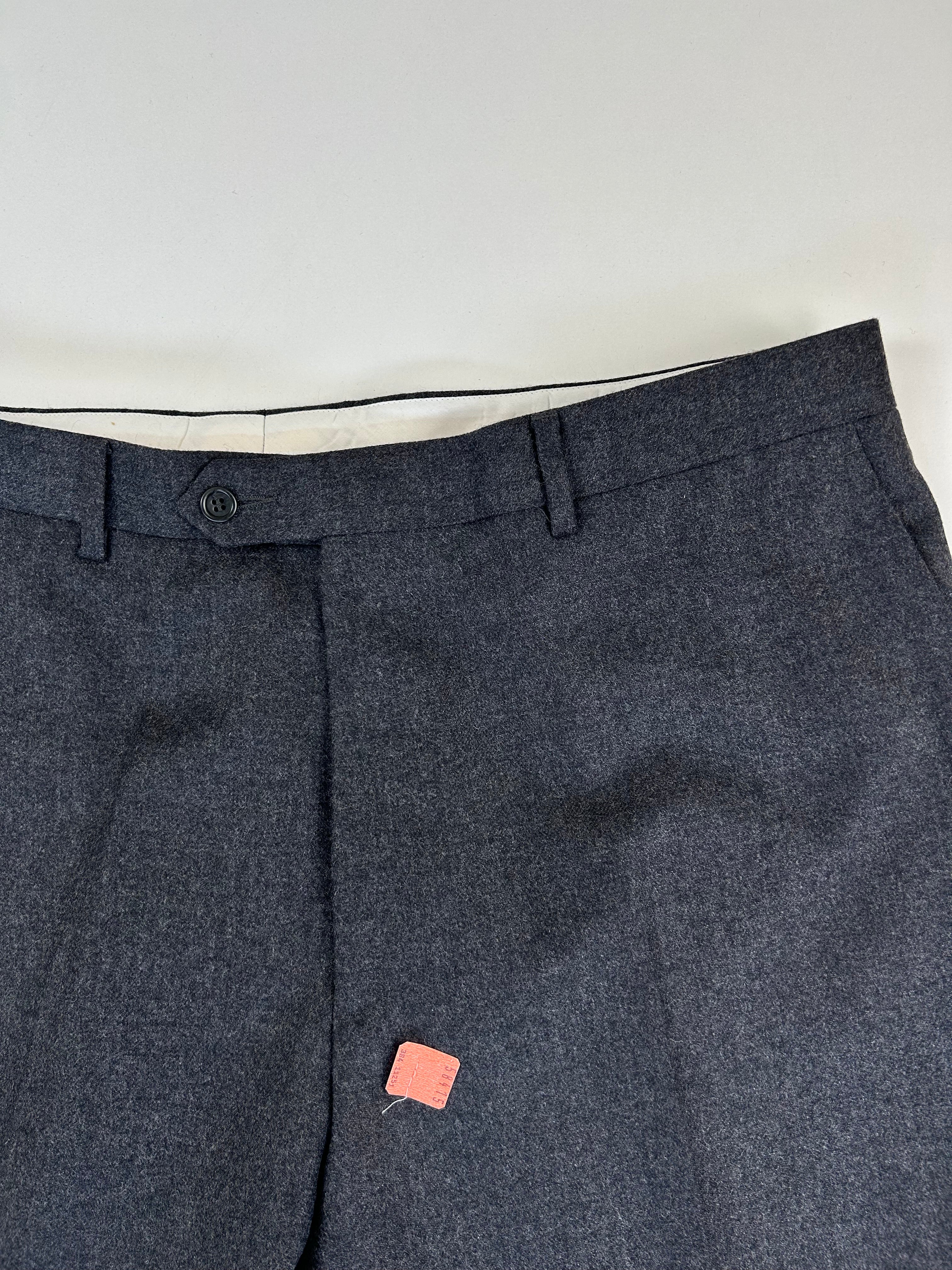 Deimos pantalone grigio — dettaglio tessuto — IlBotteghino