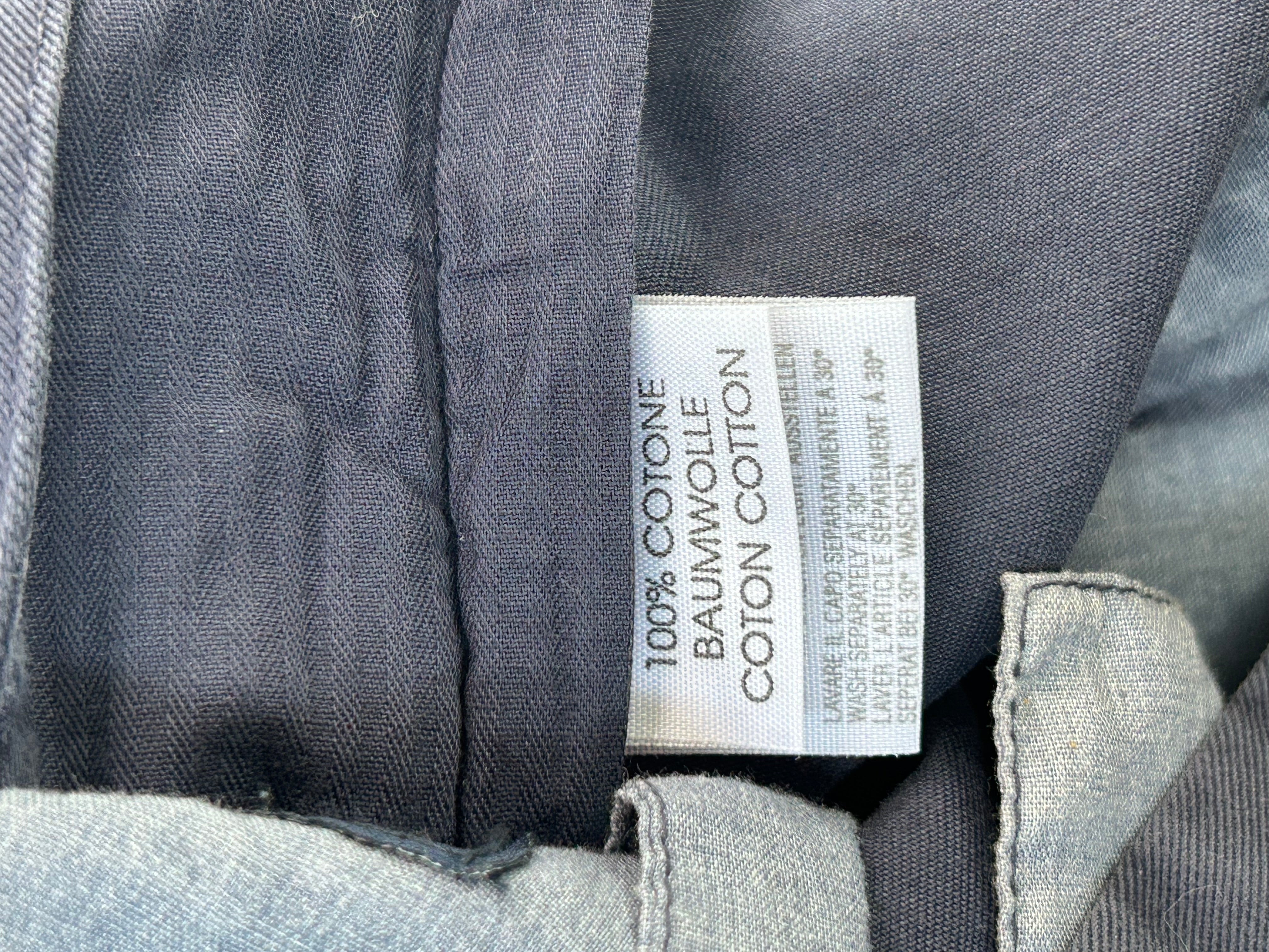 Peter Hadley chino blu navy — pezzo unico — IlBotteghino