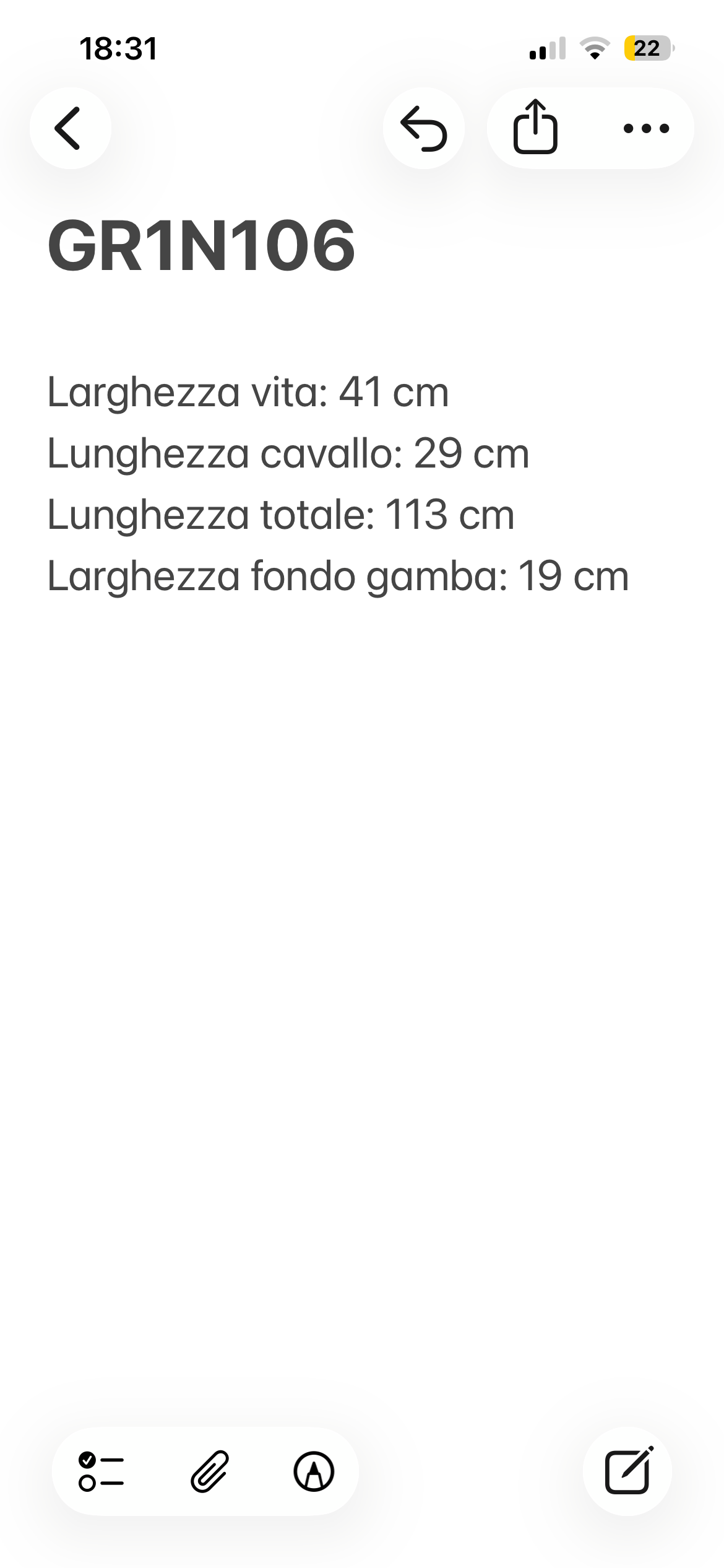 Charro pantalone — dettaglio fondo gamba — IlBotteghino