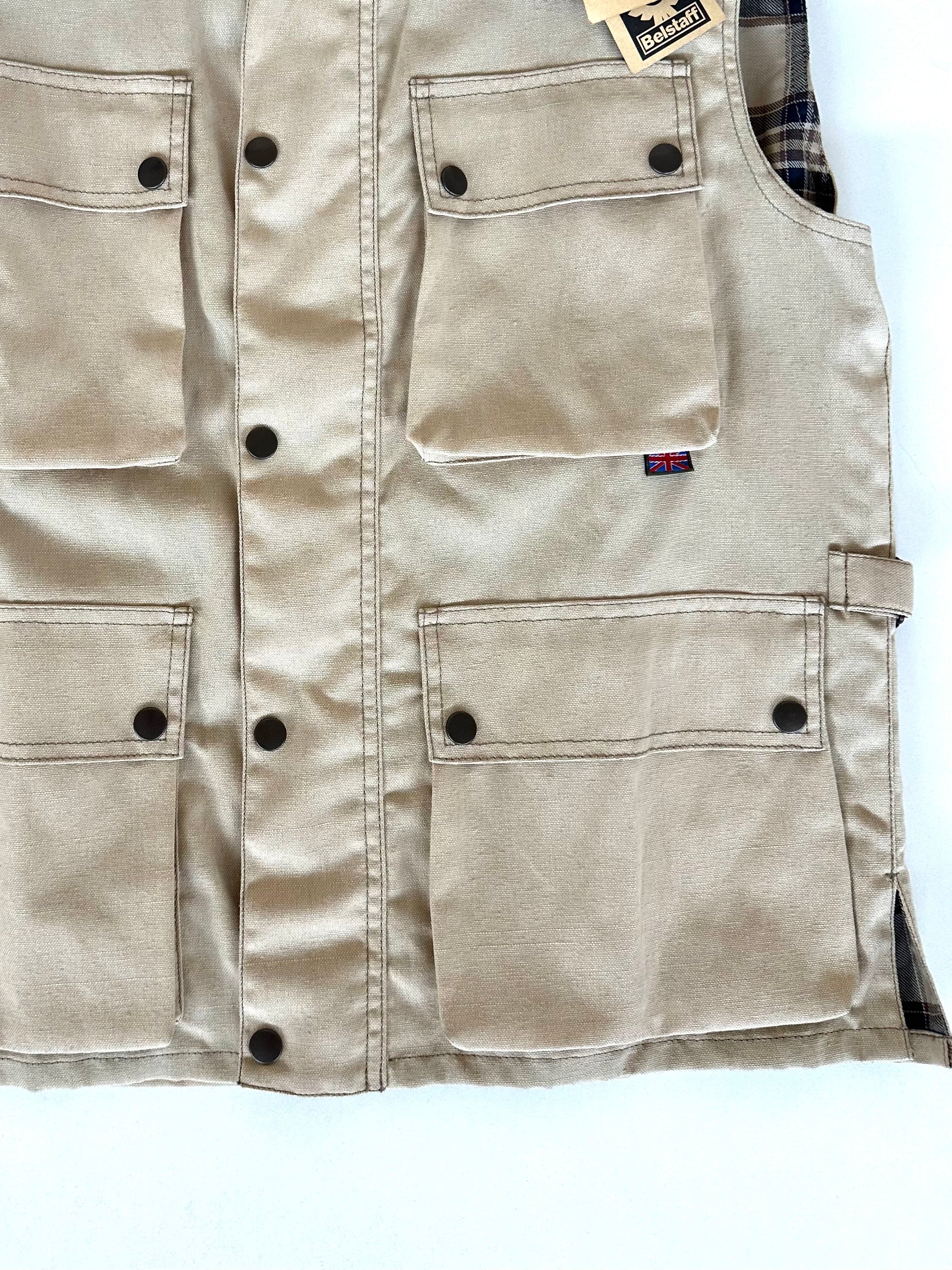 Belstaff smanicato Britannia, vista posteriore