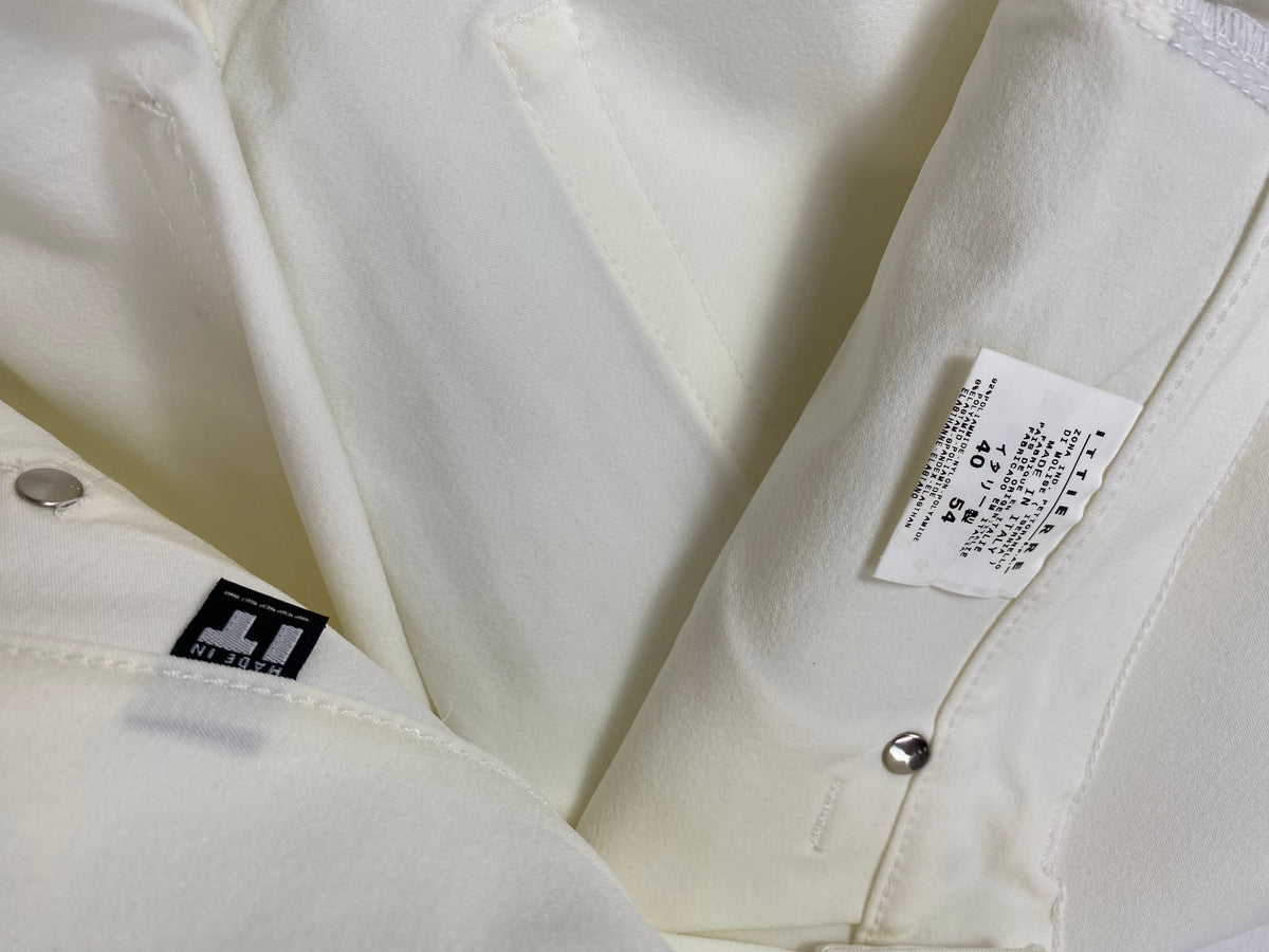 Versace Jeans Couture Pantalone Cinque Tasche Bianco Stretch Regular Fit – foto 10 di 11