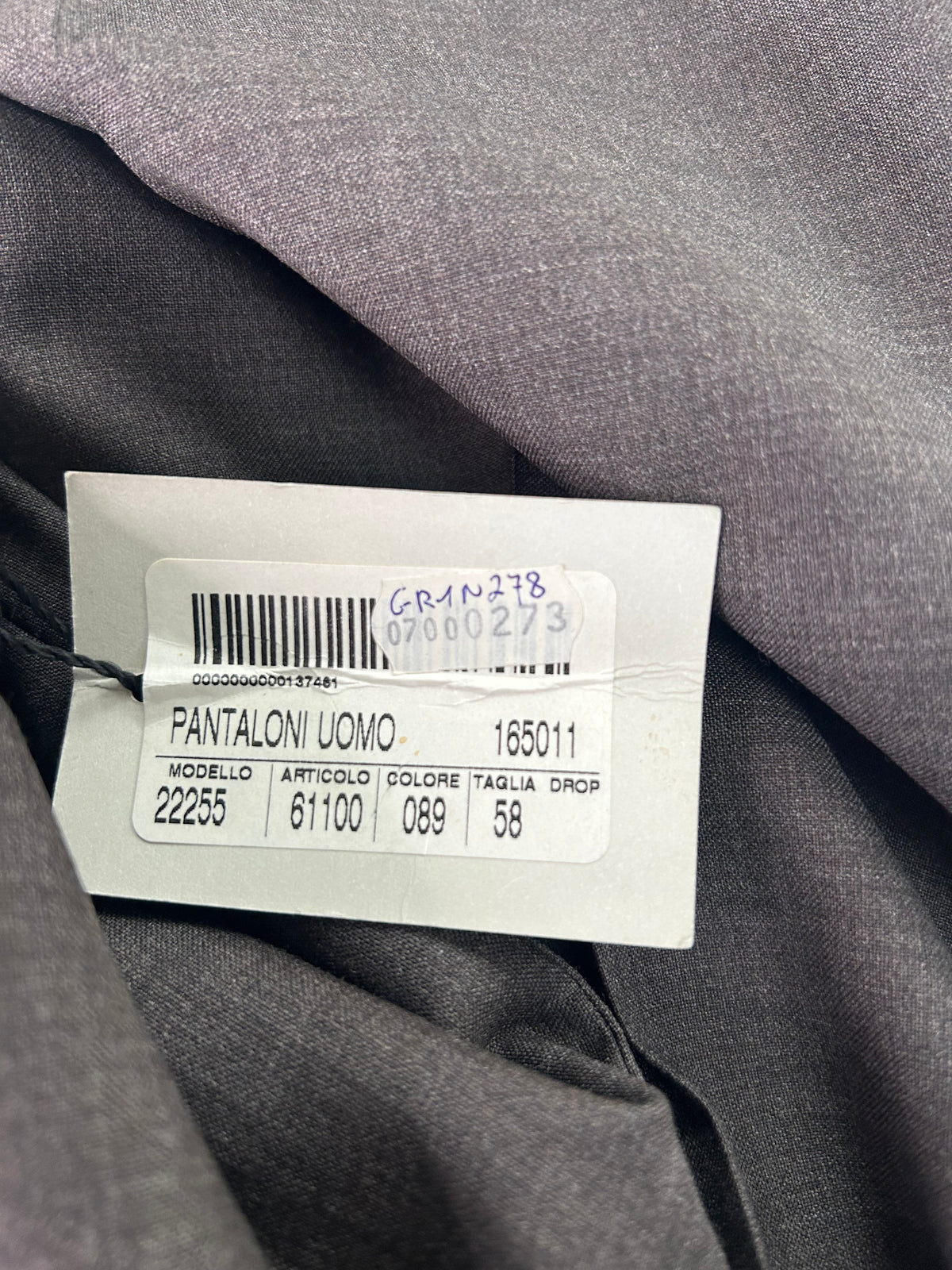 Fobos pantalone marrone scuro — pezzo unico — IlBotteghino