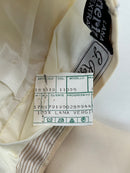 Pantalone Uomo Giorgio Reggiani Panna 100% Lana Vergine Taglia 52 Made in Italy Elegante