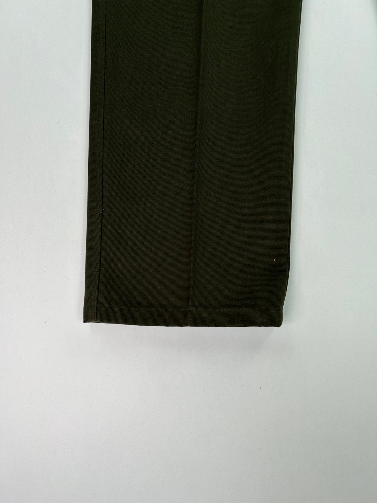 Peter Hadley pantalone verde oliva — vista laterale — IlBotteghino