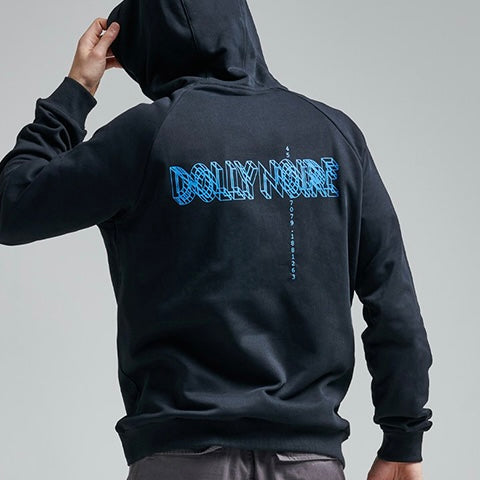 Dolly Noire felpa Logo Wireframe — streetwear d'archivio — IlBotteghino