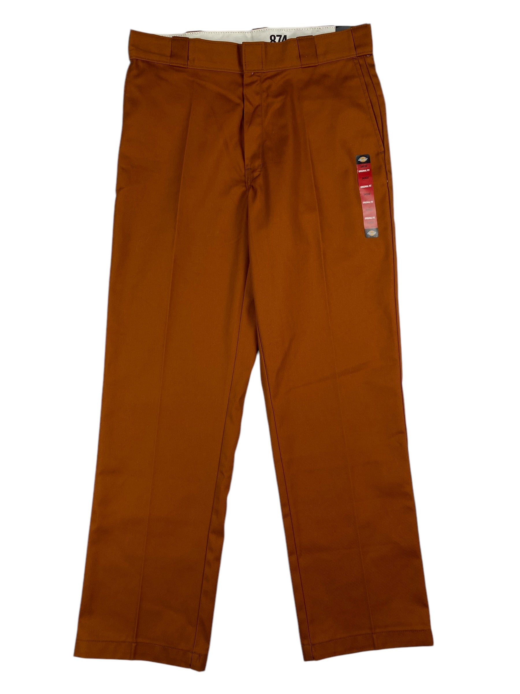 Pantalone Dickies 874 marrone mattone, taglie US 34 e 36 — IlBotteghino