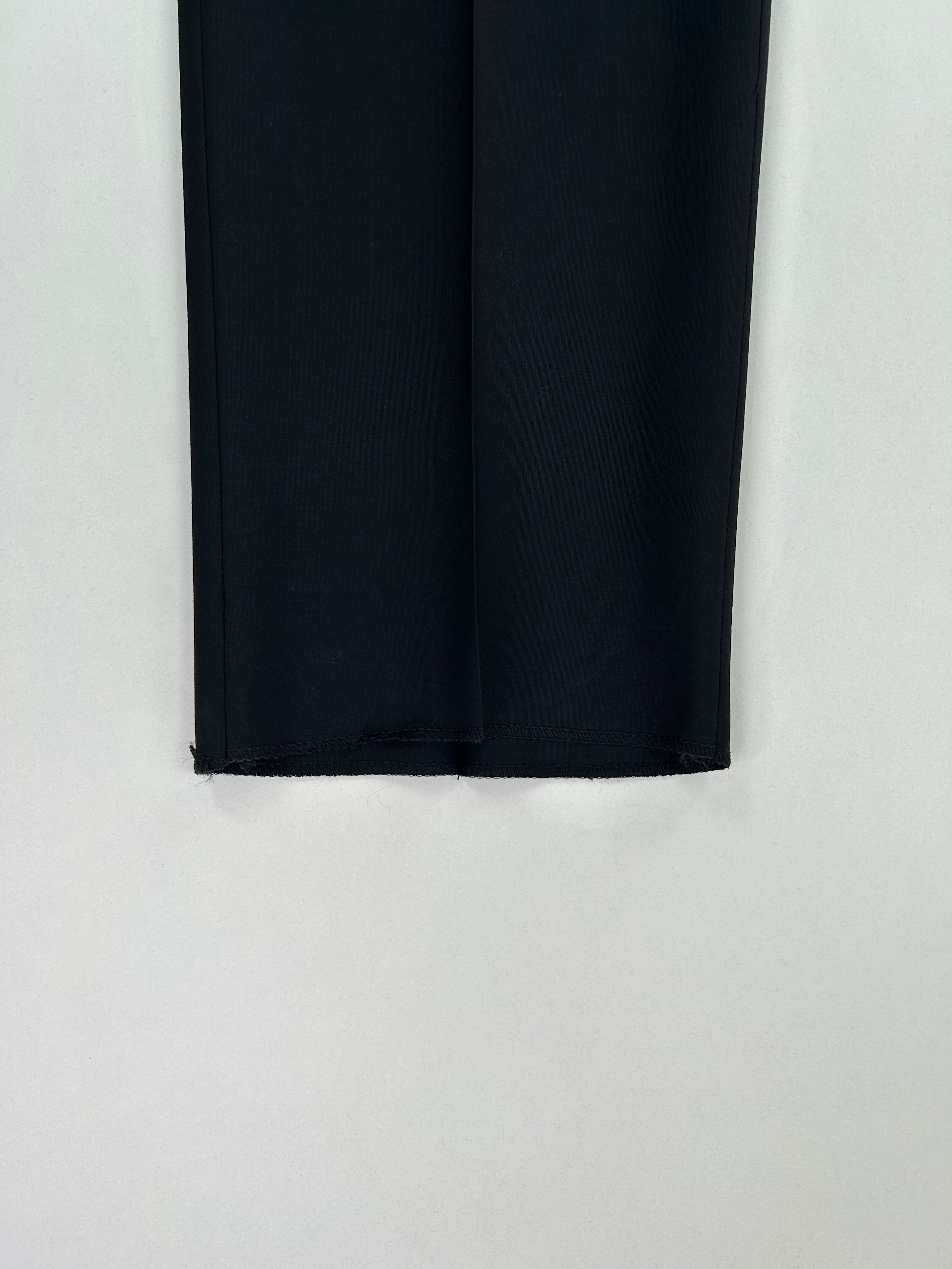 Berry pantalone nero — vista laterale — IlBotteghino