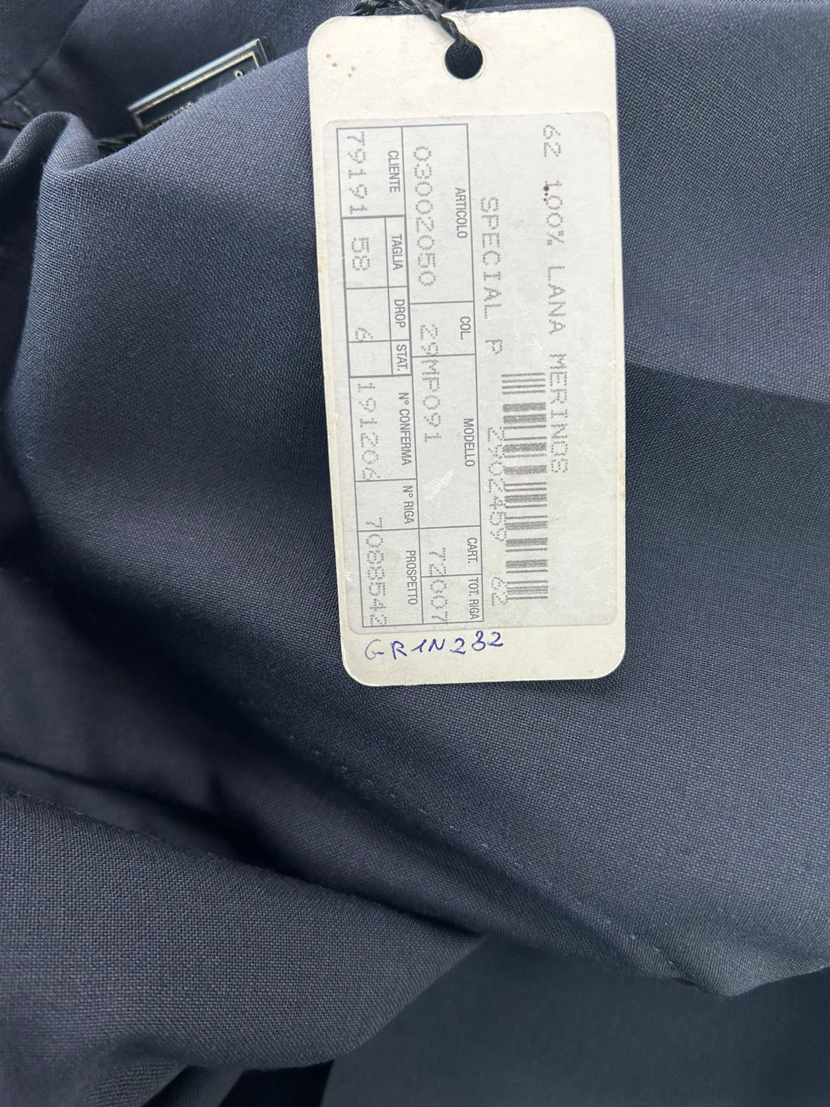 Berry pantalone nero — archivio sartoriale — IlBotteghino