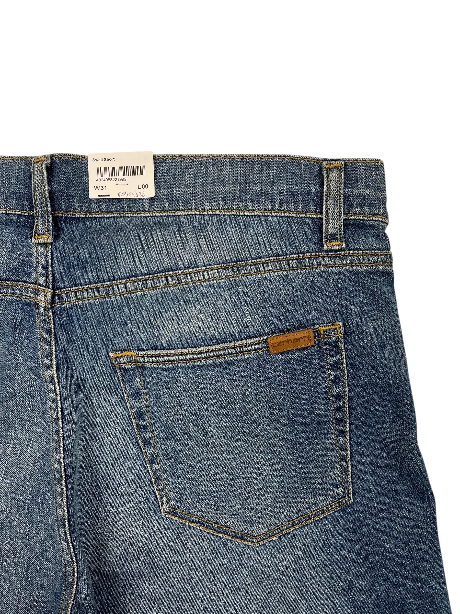 Carhartt Swell short blu — pezzo unico — IlBotteghino