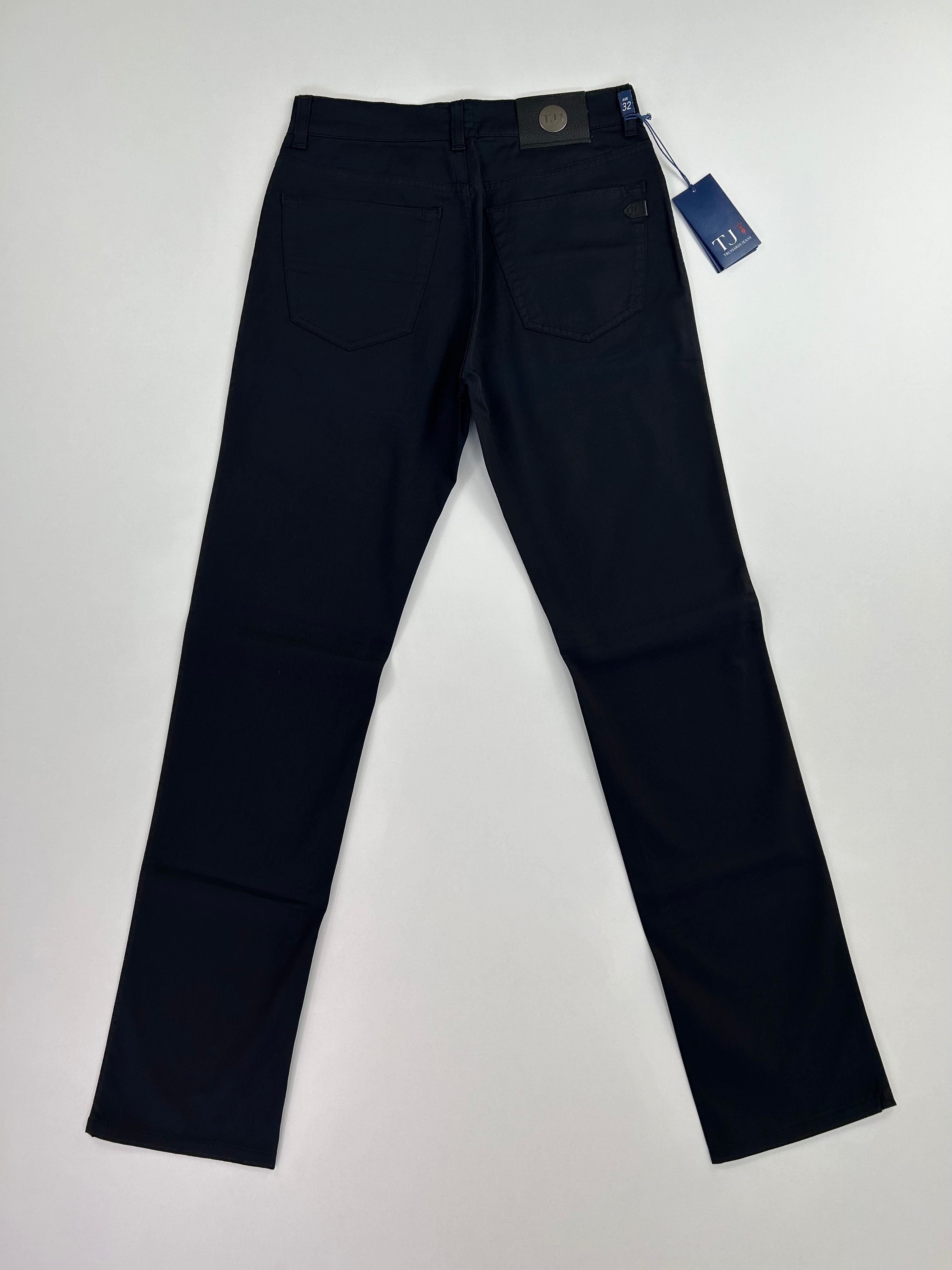 Trussardi Icon jeans — regular fit nero — IlBotteghino