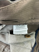 Pantalone Uomo Peter Hadley Pure Cotton Marrone Testa di Moro Made in Italy