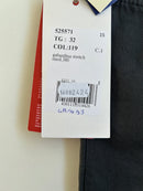 Pantalone Trussardi Jeans Uomo Blu Scuro Slim Fit Stretch Taglia 46 IT Nuovo con Cartellino