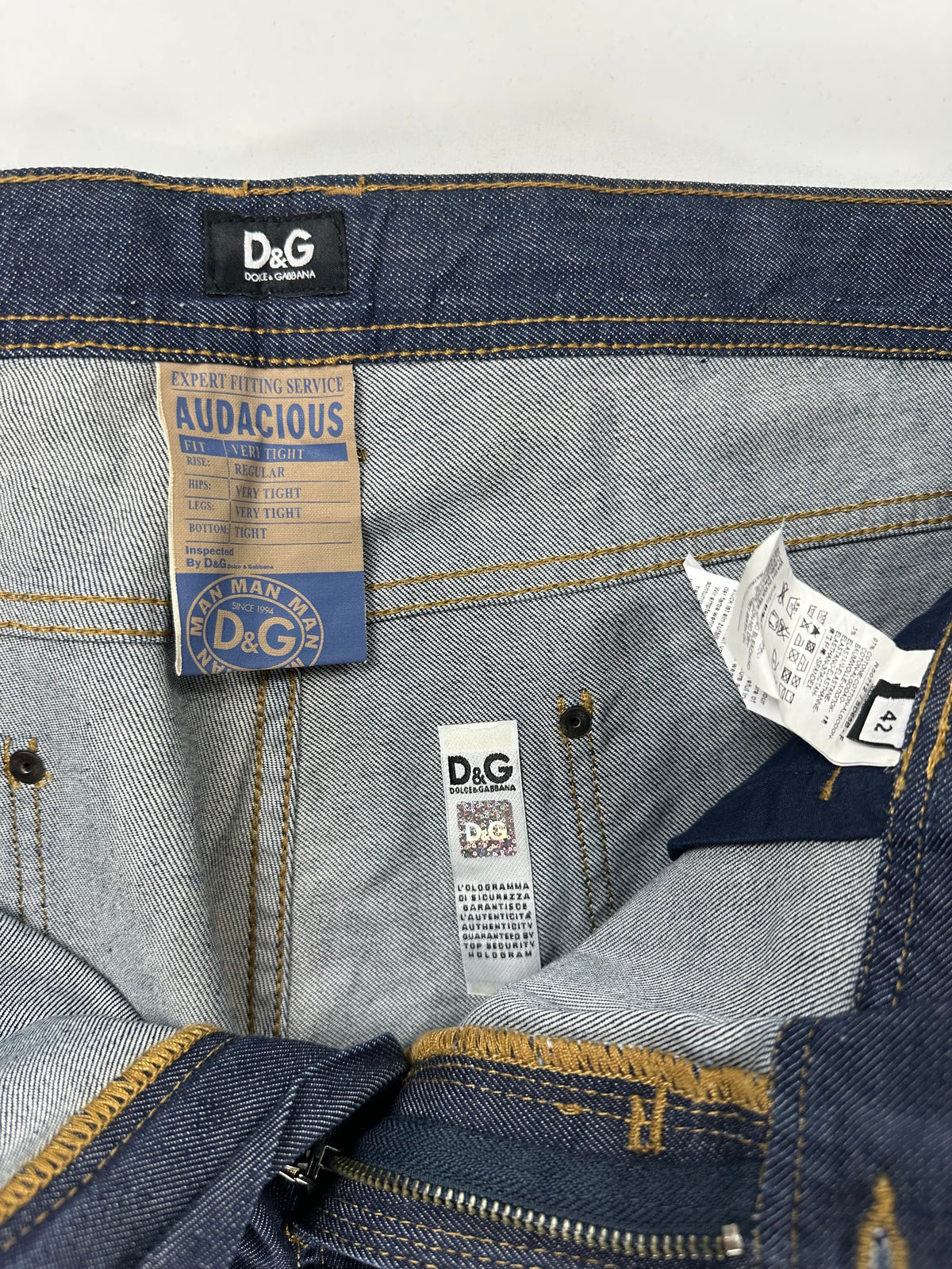 D&G jeans Audacious — dettaglio tasca — IlBotteghino