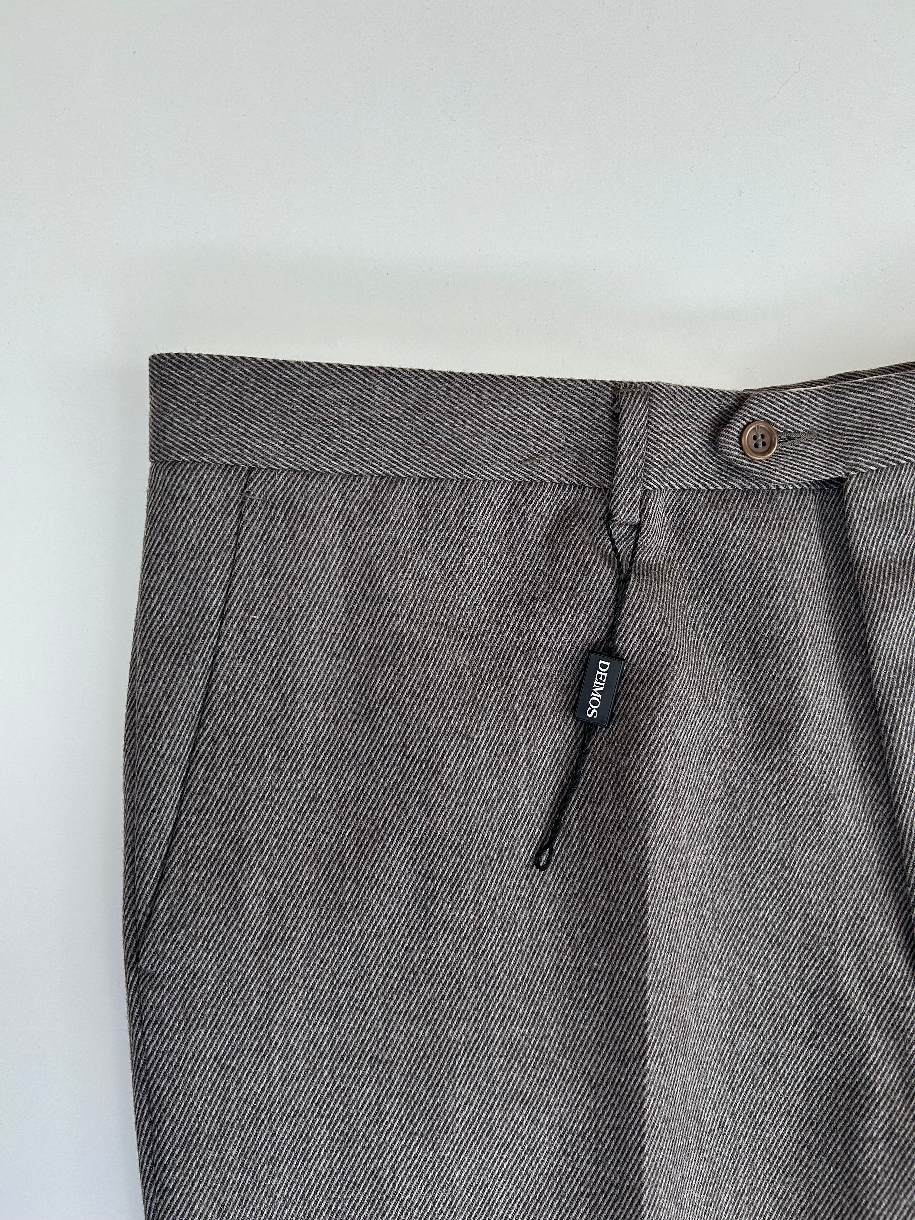 Deimos pantalone tweed — dettaglio texture — IlBotteghino