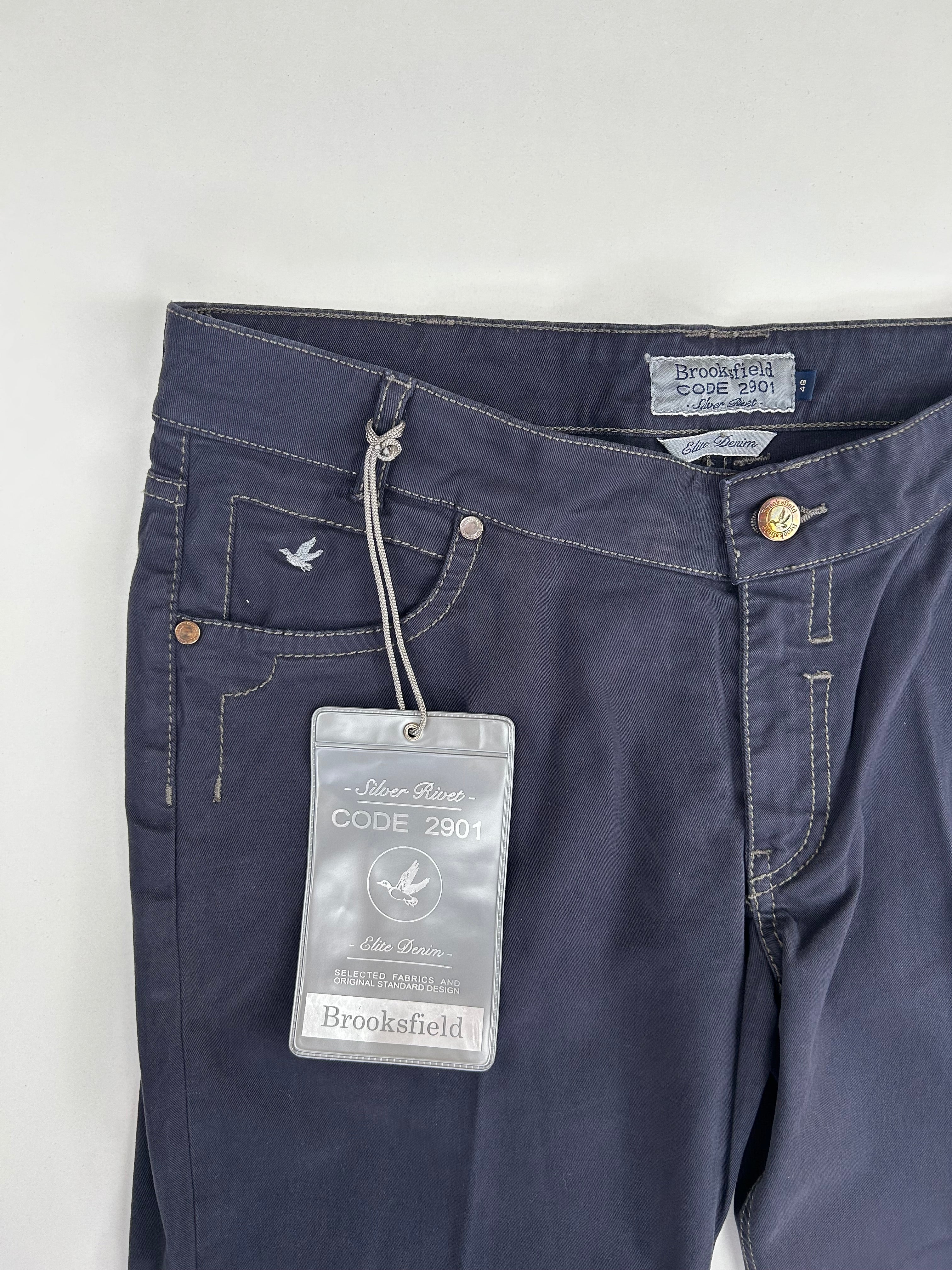 Brooksfield pantalone — dettaglio tessuto — IlBotteghino