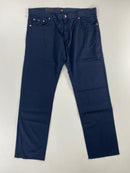 Pantalone Hugo Boss Maine blu Regular Straight Fit, taglia W40 L34