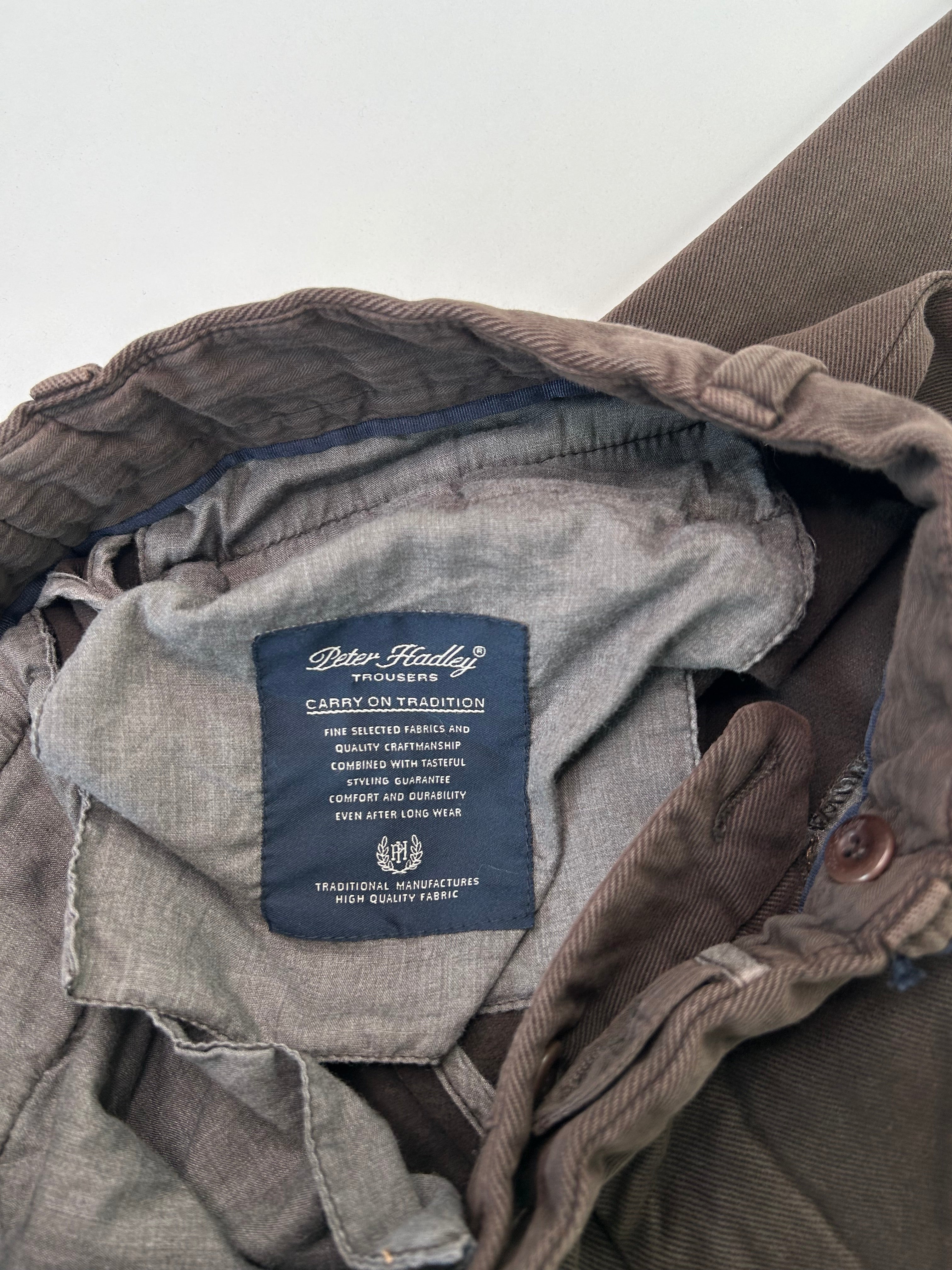 Peter Hadley pantalone marrone — pezzo unico — IlBotteghino