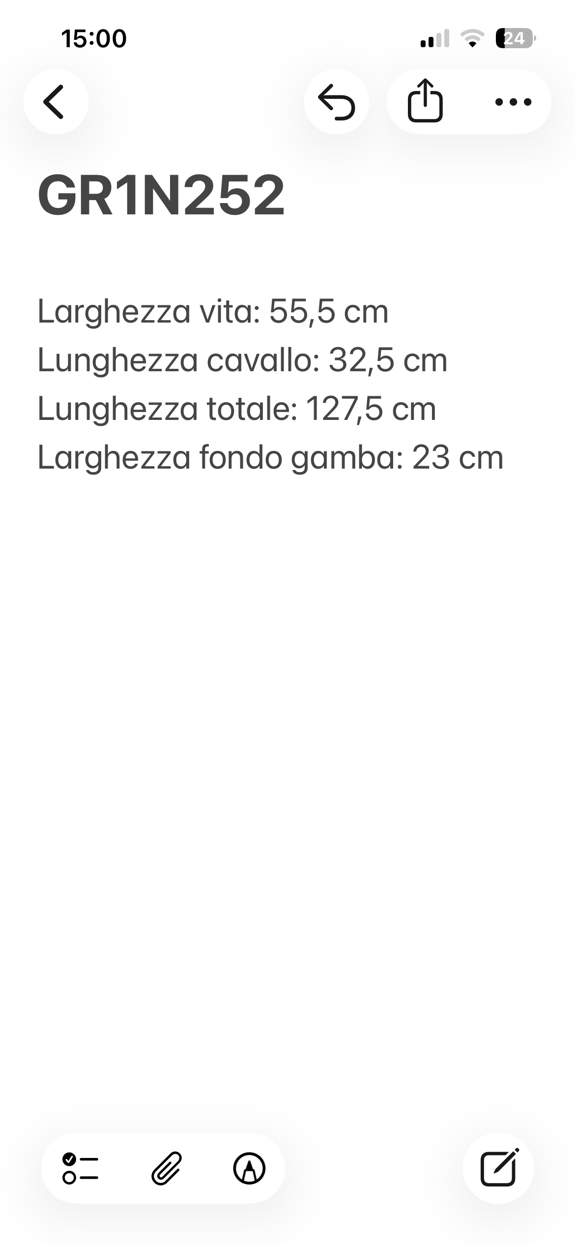 Bugatti pantalone Cordoba grigio — archivio sartoriale — IlBotteghino