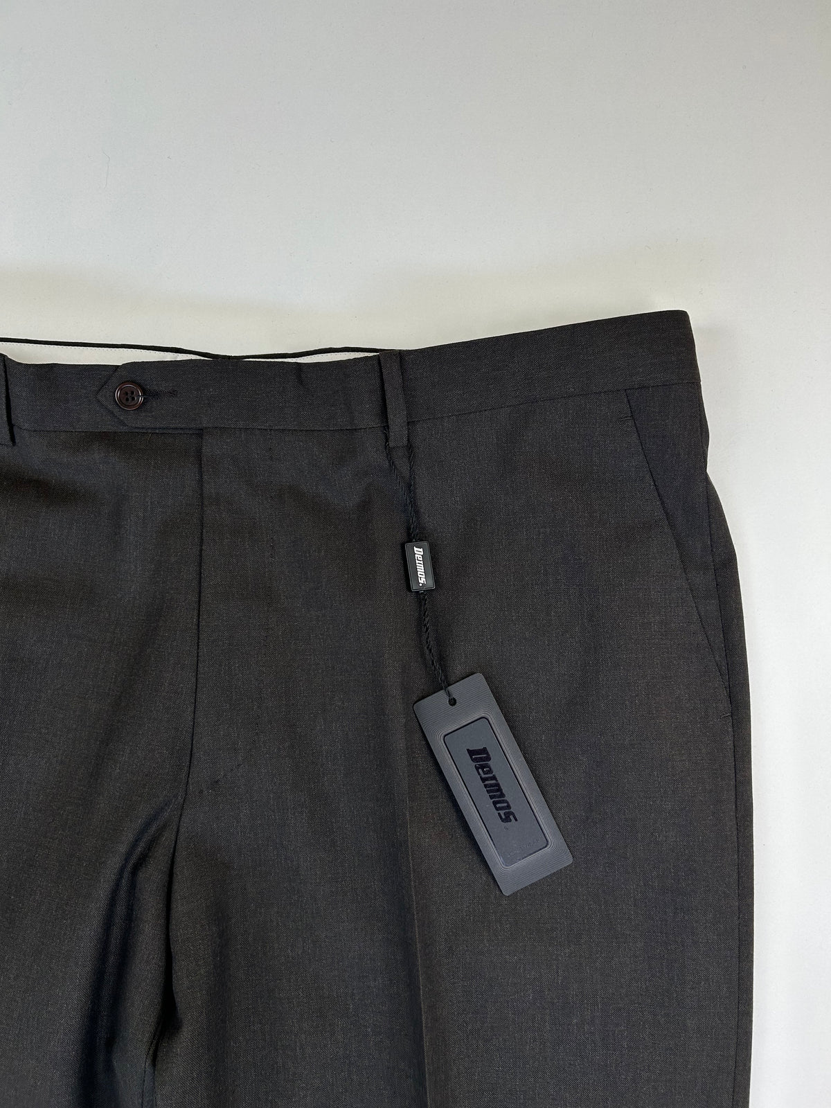 Deimos pantalone marrone fango — dettaglio tessuto — IlBotteghino