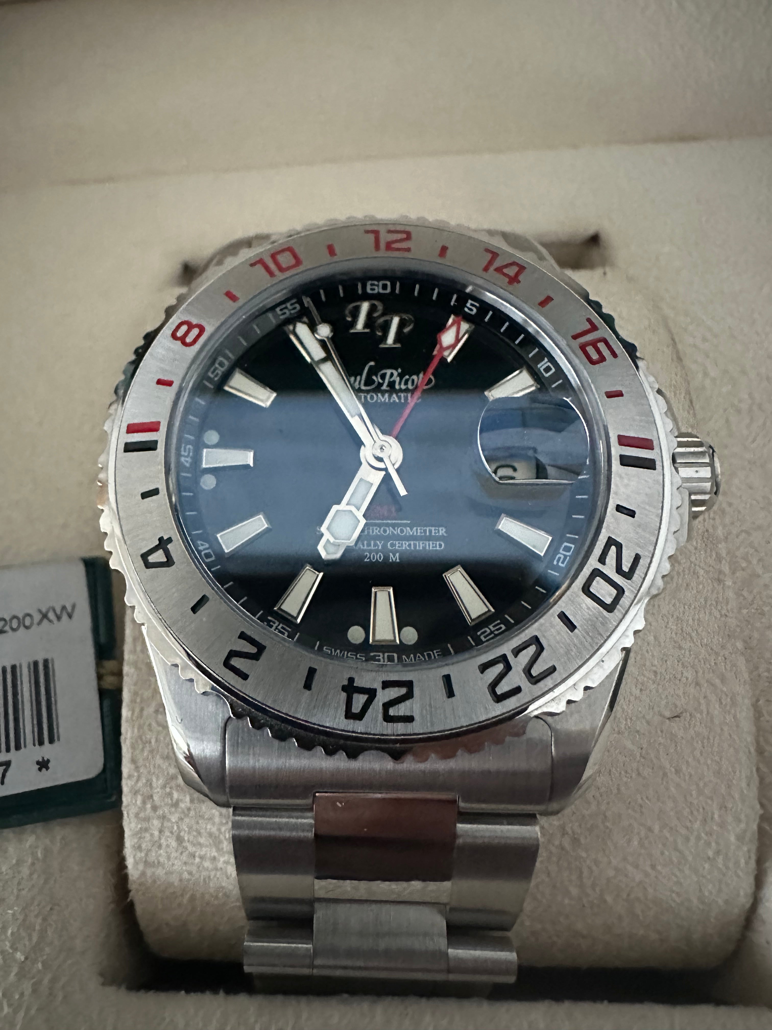 Paul Picot Mariner 5 GMT — vista laterale — IlBotteghino