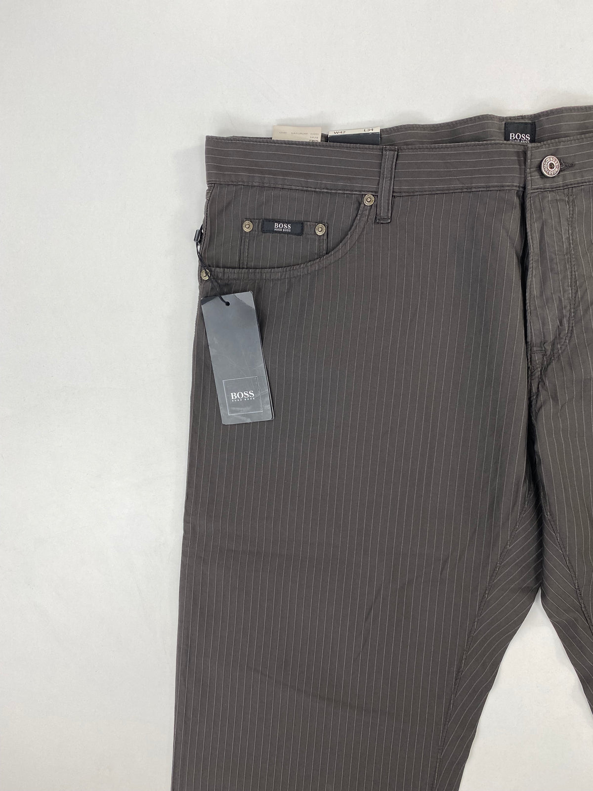 Hugo Boss Maine nero — costruzione cinque tasche — IlBotteghino