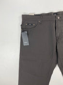 Pantalone Hugo Boss Maine nero gessato, vista posteriore