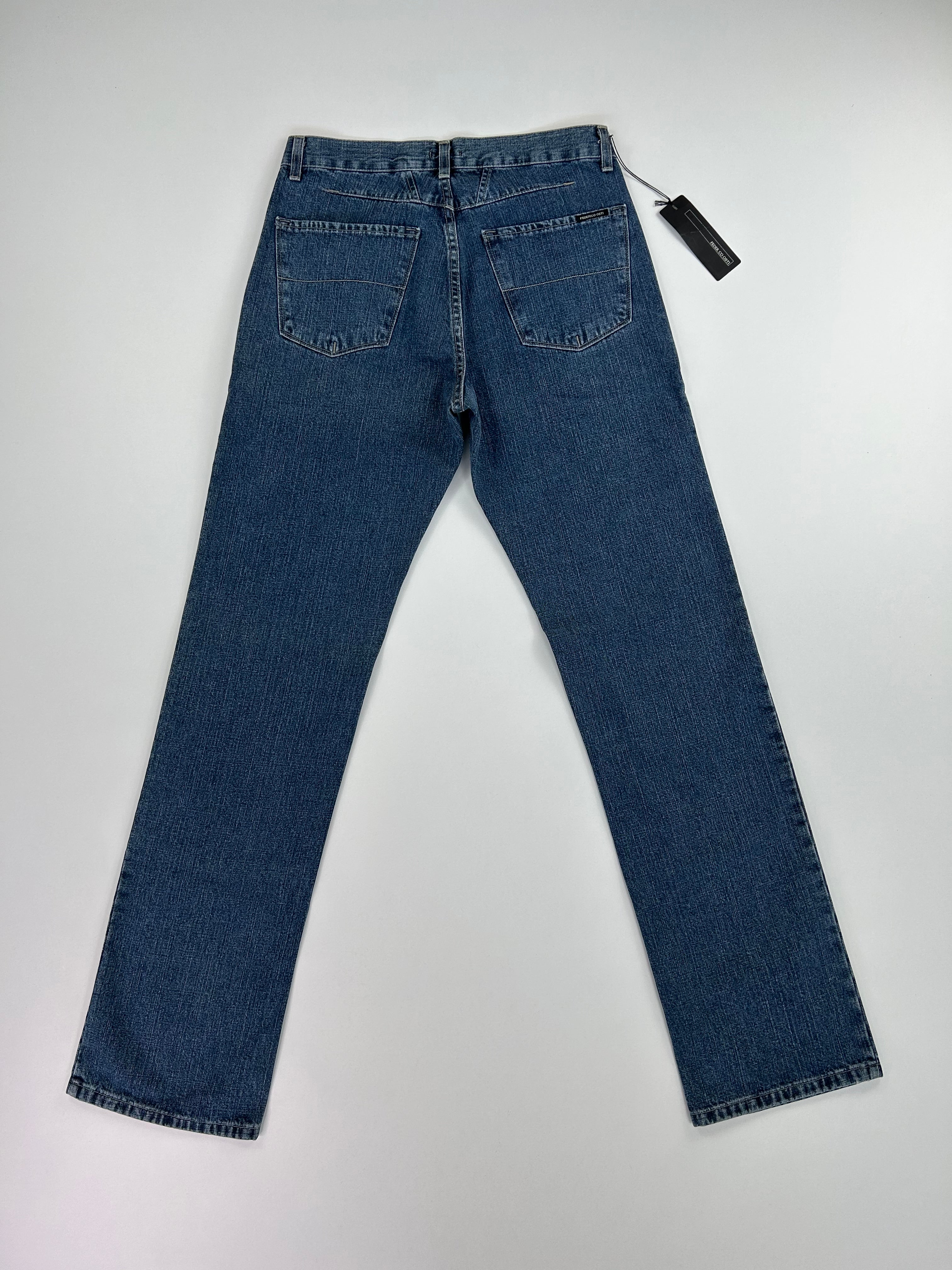 Federico Osti jeans blu — puro cotone — IlBotteghino
