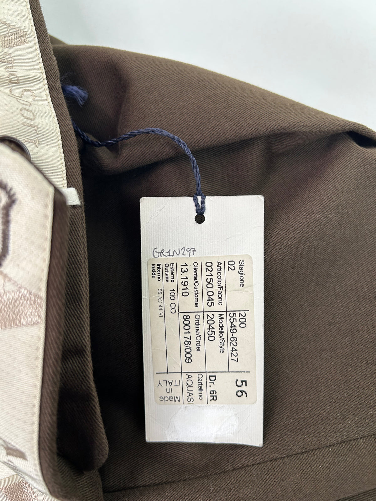 Aquascutum pantalone marrone — pezzo unico — IlBotteghino