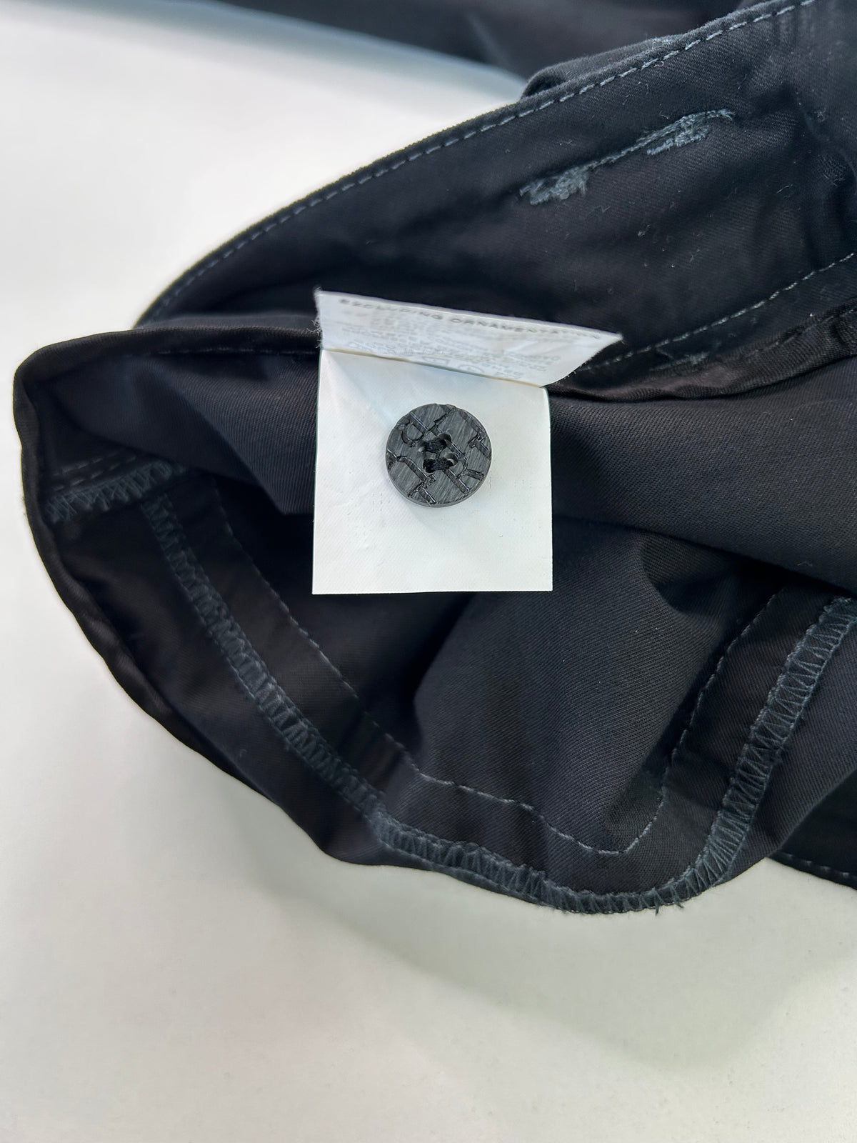 Trussardi pantalone blu — dettaglio tasca — IlBotteghino