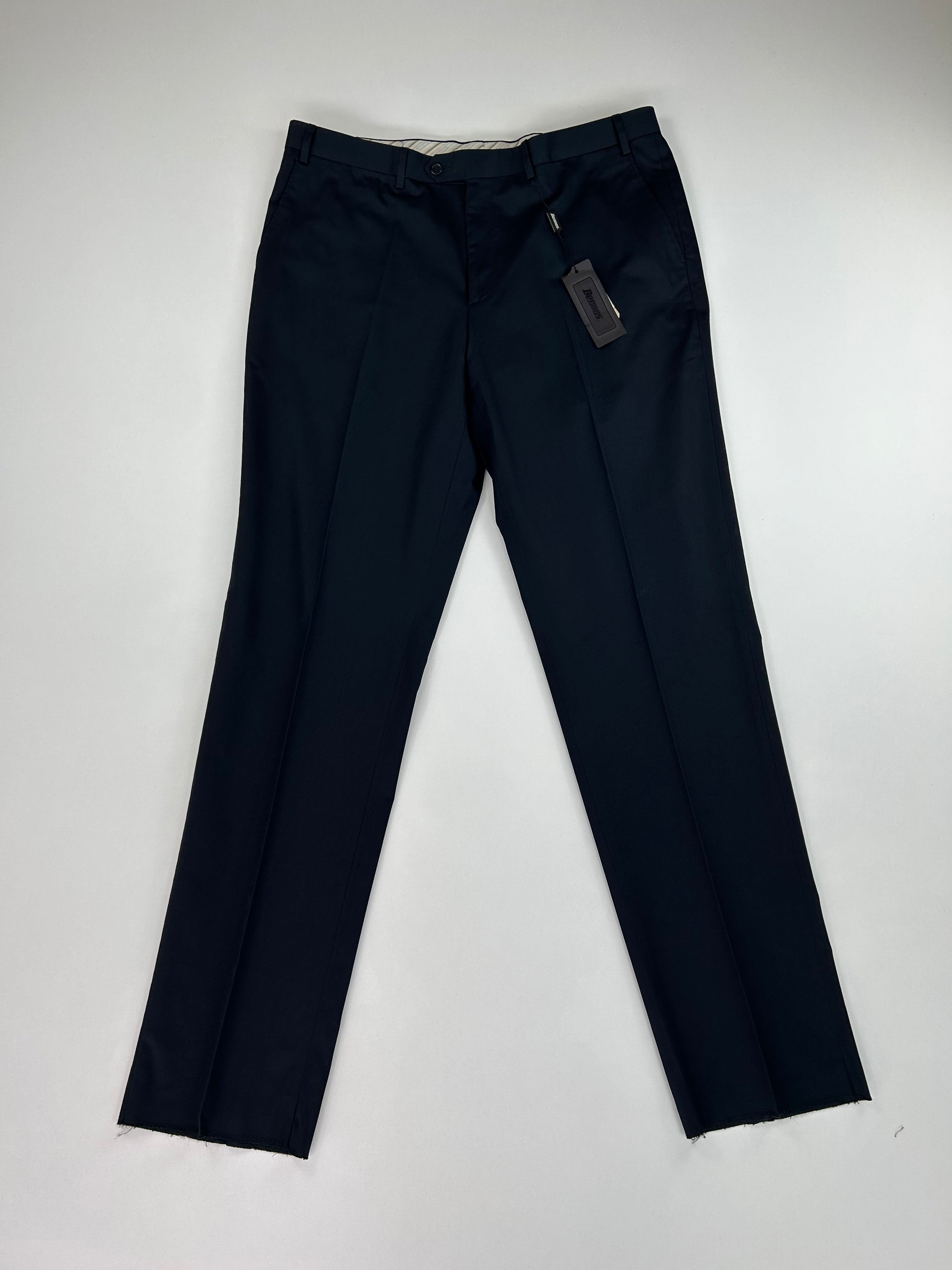 Pantalone sartoriale Deimos blu navy cotone, taglia IT 56 — IlBotteghino