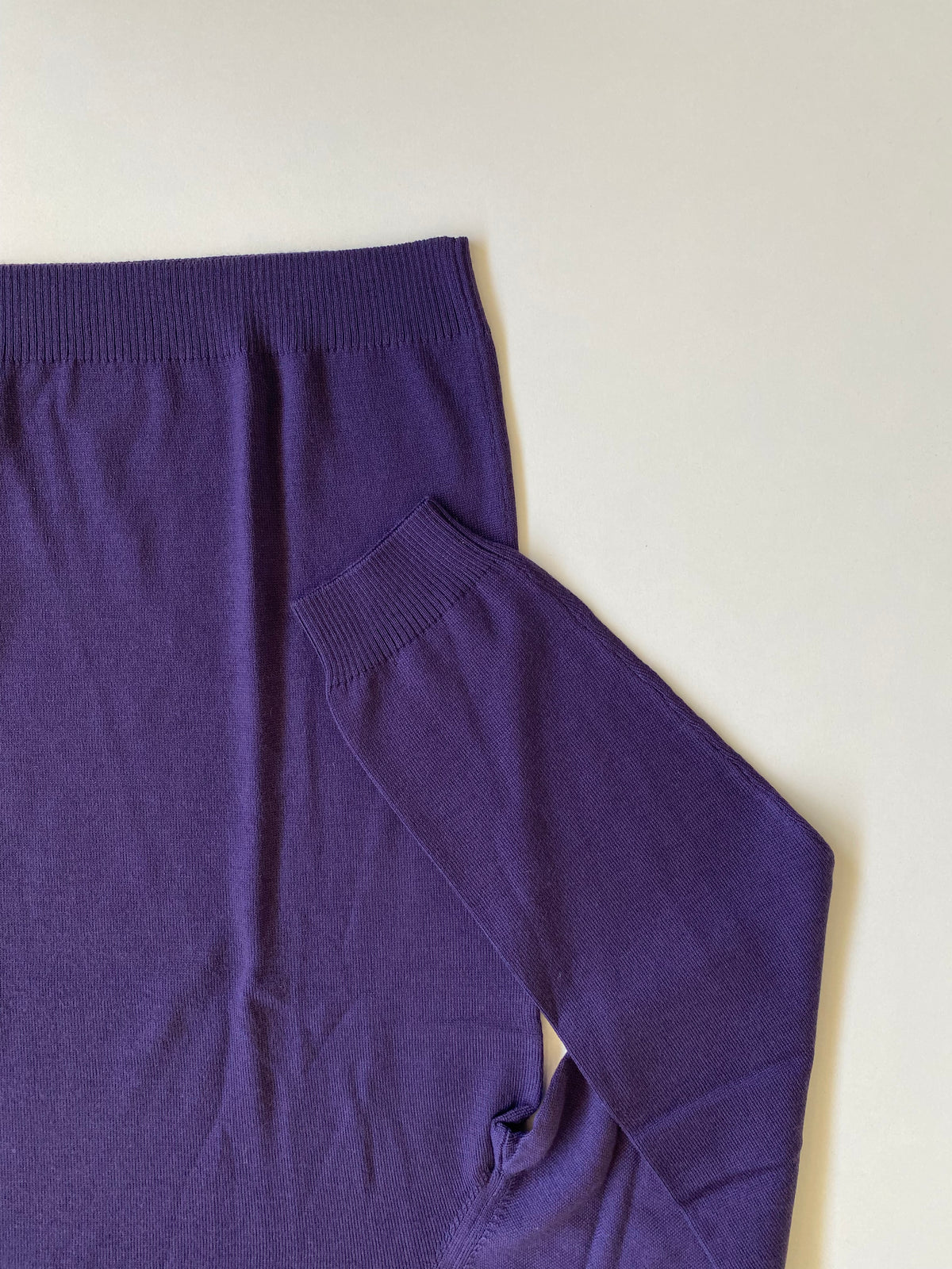 Dolcevita Hugo Boss Bakar lana vergine viola - Tg. L