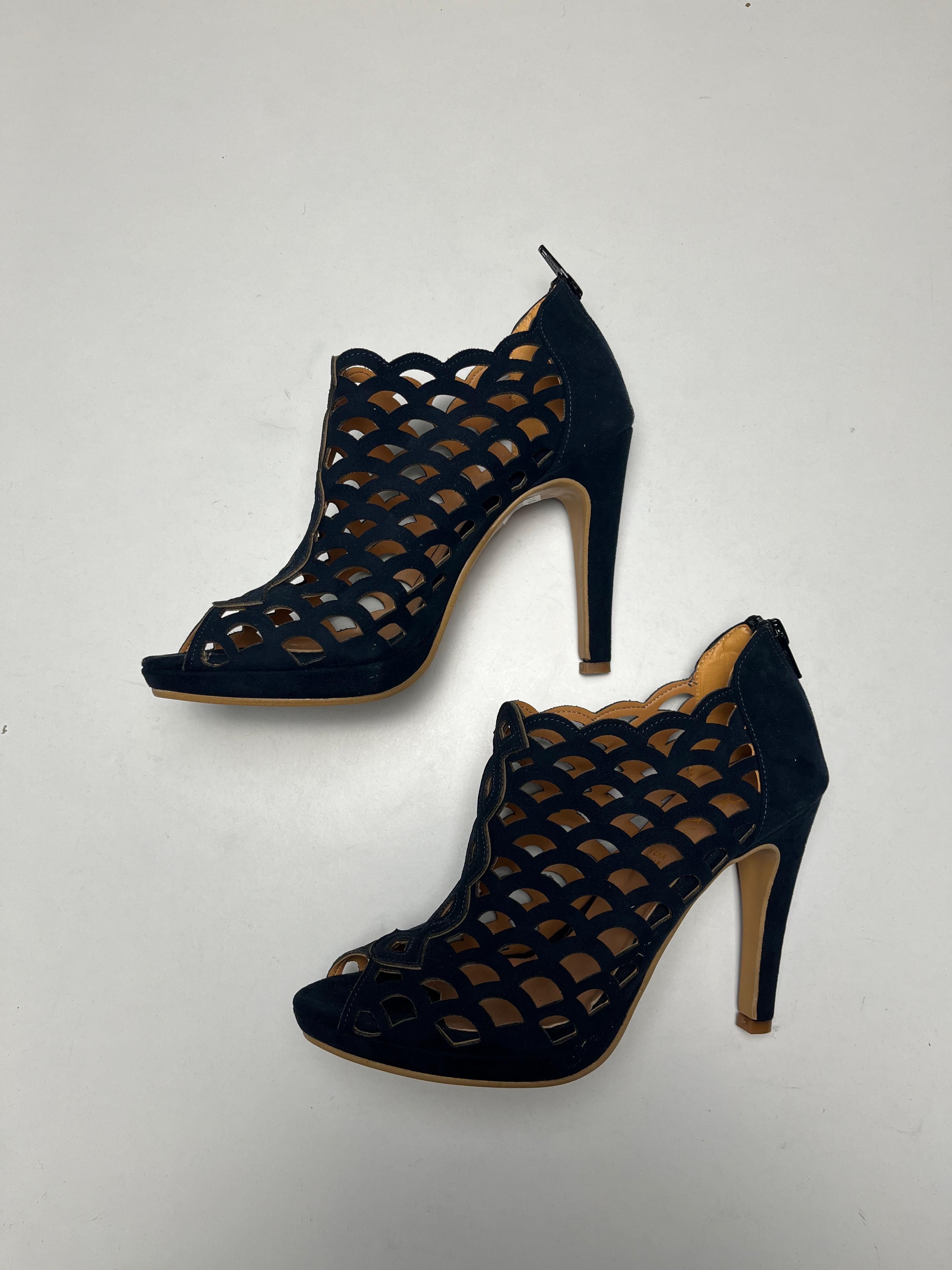 Scarpa Deky con tacco effetto retato, taglia EU 37 — IlBotteghino