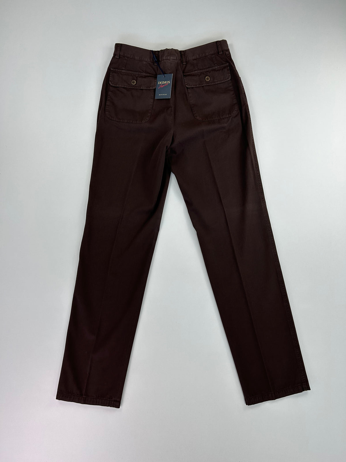 Deimos Sport pantalone marrone — dettaglio tessuto — IlBotteghino
