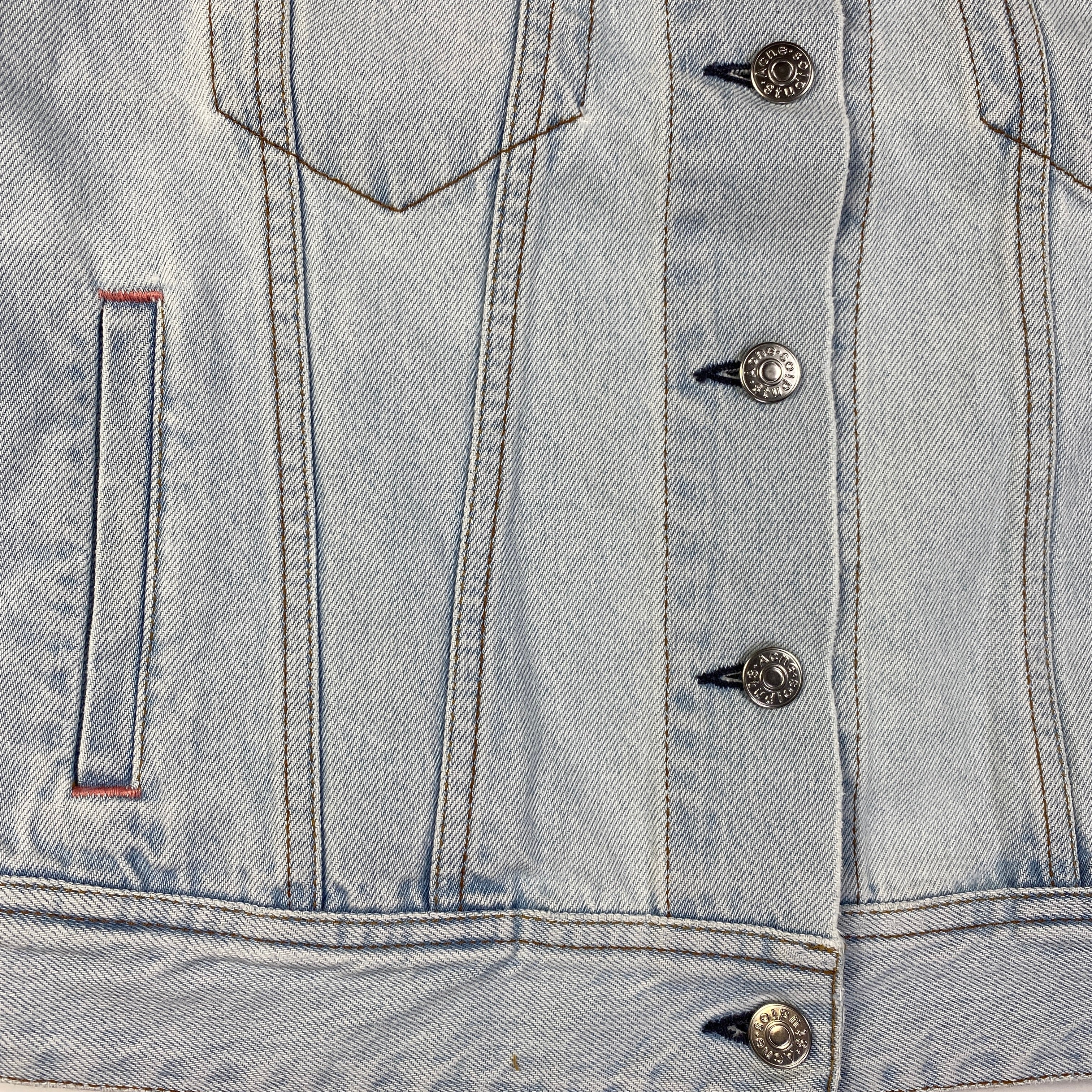 Acne Studios giacca Cliff Lt Blue — pezzo unico d'archivio — IlBotteghino