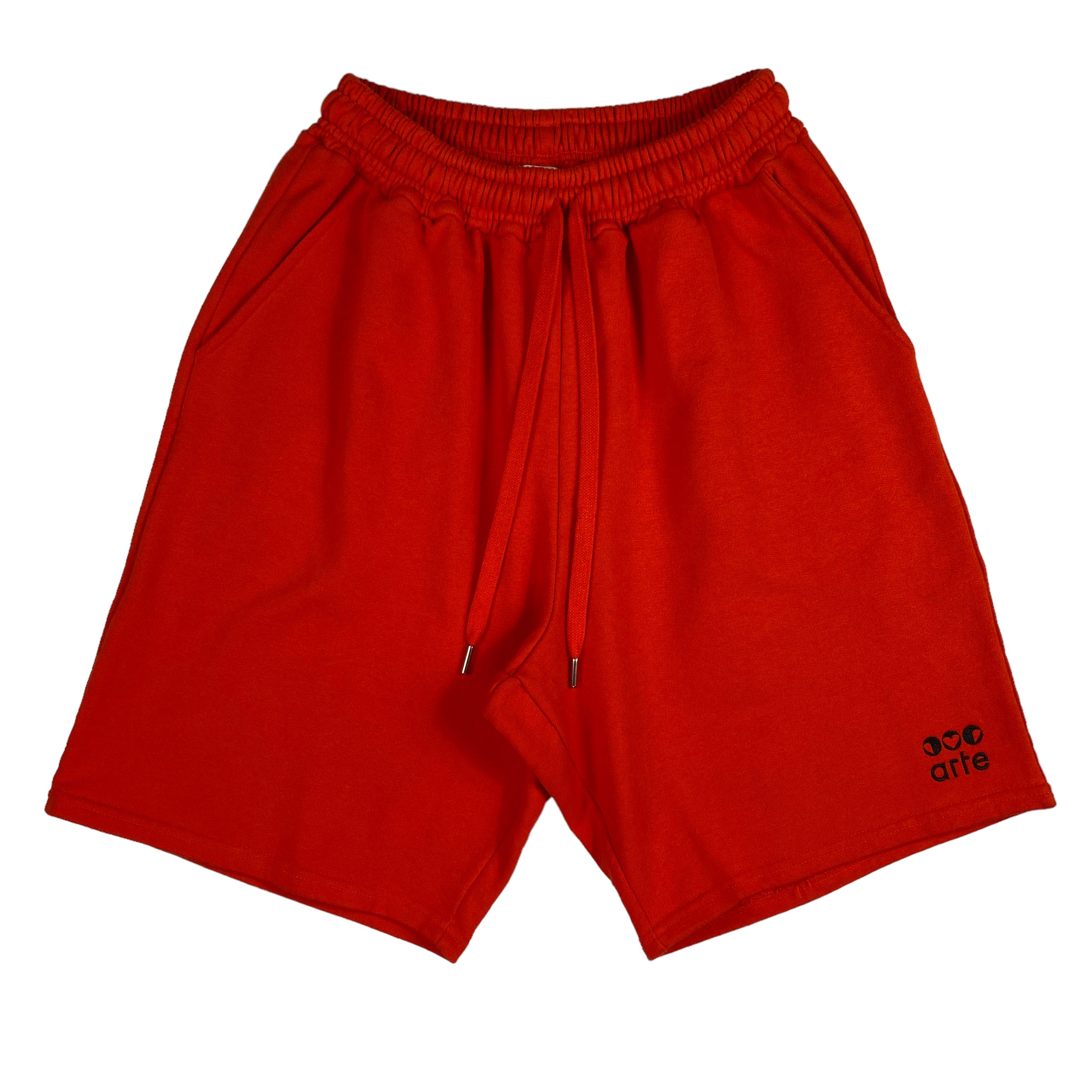 Short tuta Arte rosso, taglie S e XL — IlBotteghino