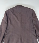 Versace Classic completo gessato in 80% seta e 20% mohair – IT 54 Drop 8