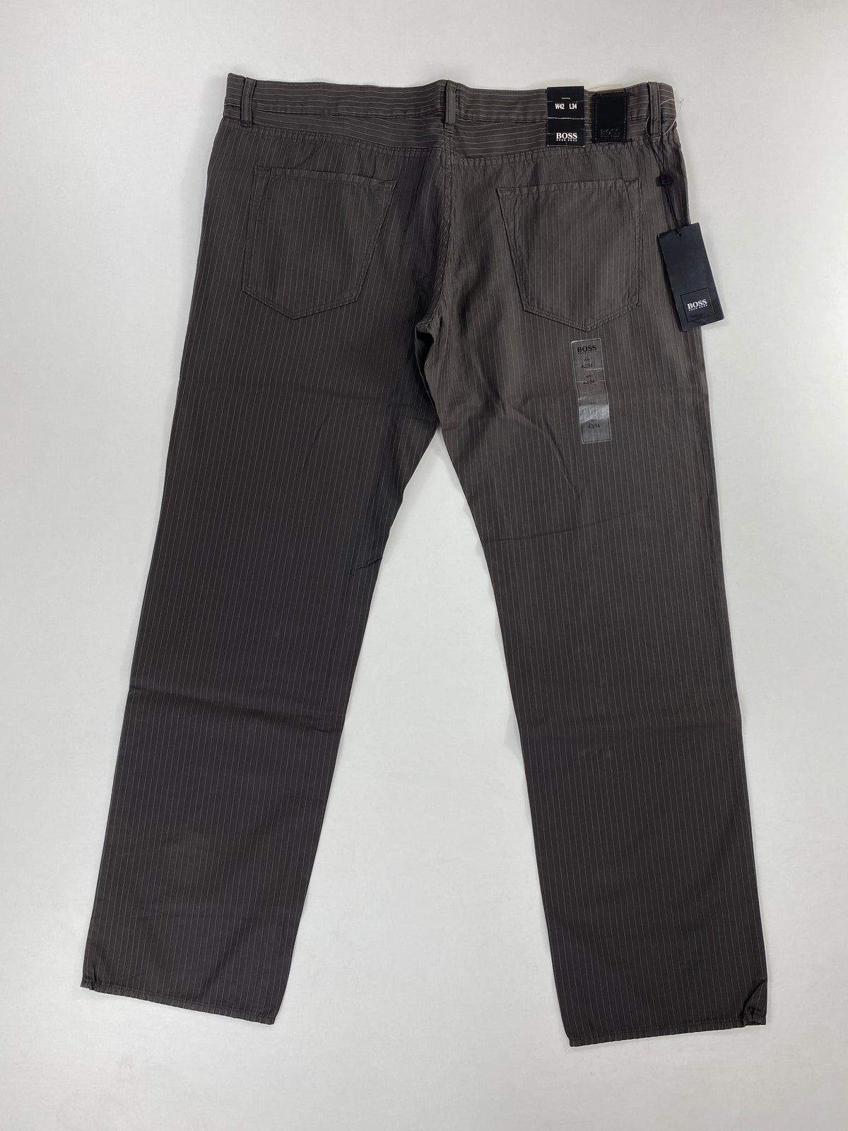 Hugo Boss Maine nero — gessato verticale — IlBotteghino