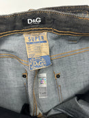 D&G Dolce & Gabbana Archive R50500 Raw Denim Jeans – Taglia 36