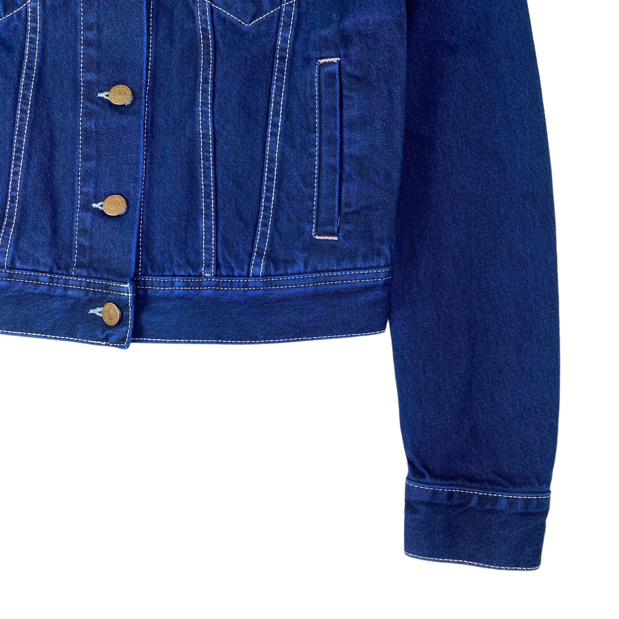 Acne Studios giacca denim blu — luxury denim d'archivio — IlBotteghino