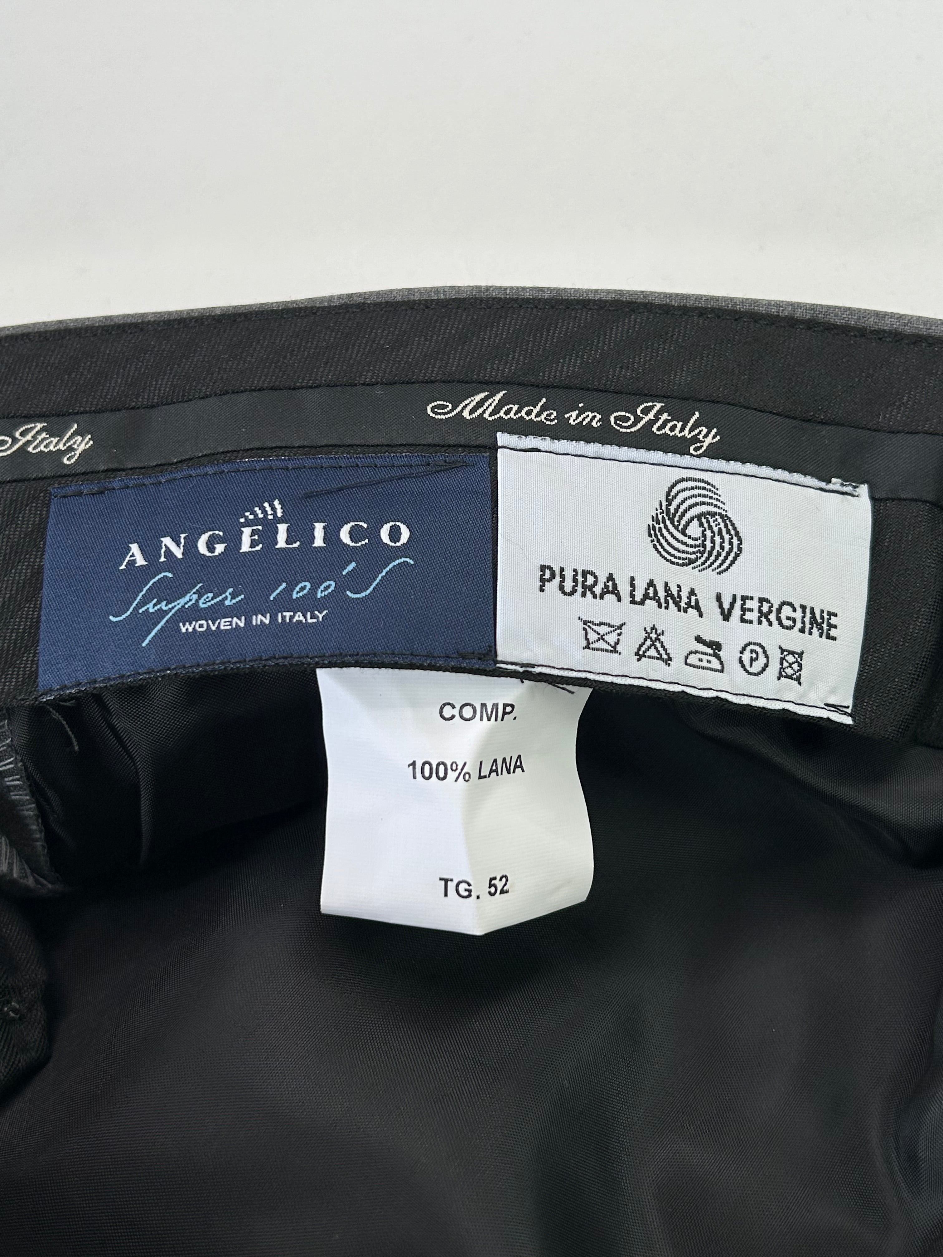 Angelico pantalone grigio — dettaglio tasca — IlBotteghino