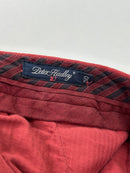 Pantalone Uomo Peter Hadley Rosso 100% Cotone Taglia 50 IT Chino Sartoriale Made in Italy