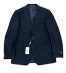 Versace Collection – Giacca 56R in lana e cashmere blu navy