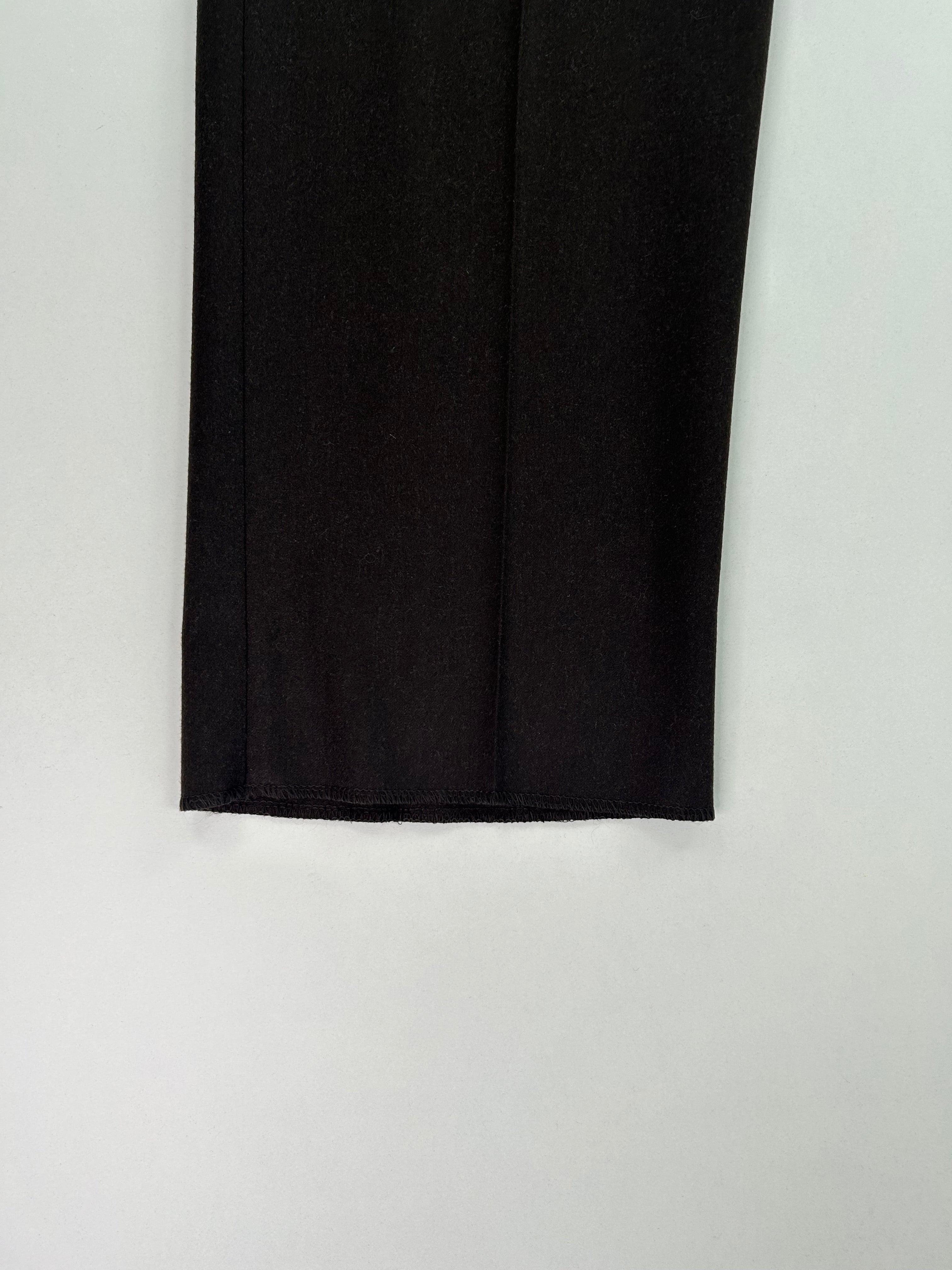 Berry pantalone marrone — vista laterale — IlBotteghino
