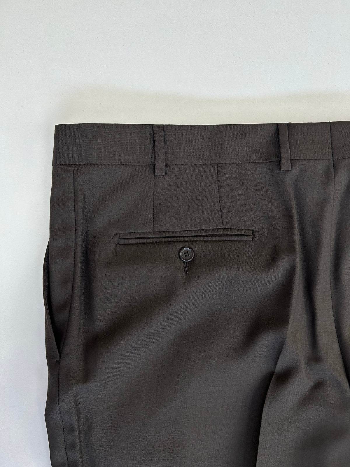 Berry pantalone marrone scuro — nuovo con cartellino — IlBotteghino