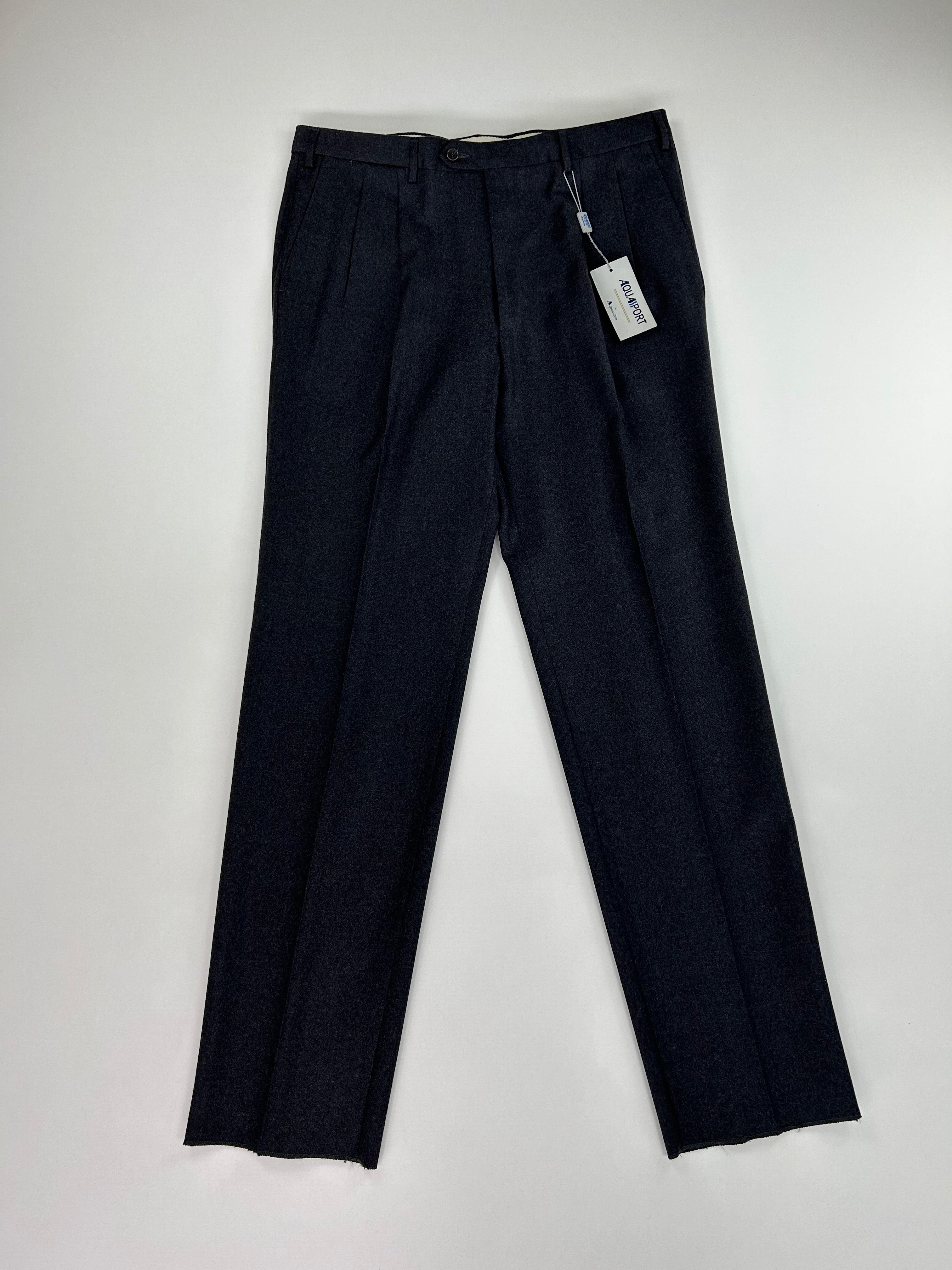 Pantalone sartoriale Aquascutum antracite, taglia IT 56 — IlBotteghino