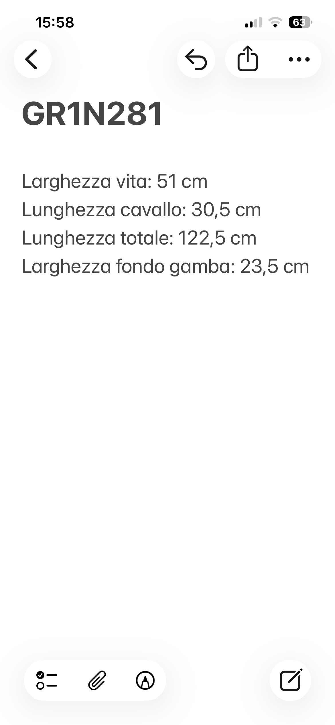 Berry pantalone nero — dettaglio fondo gamba — IlBotteghino